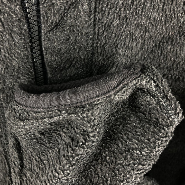 00'S Patagonia fleece jacket made in USA, men's size L unclear gray type Vintage Second Hand