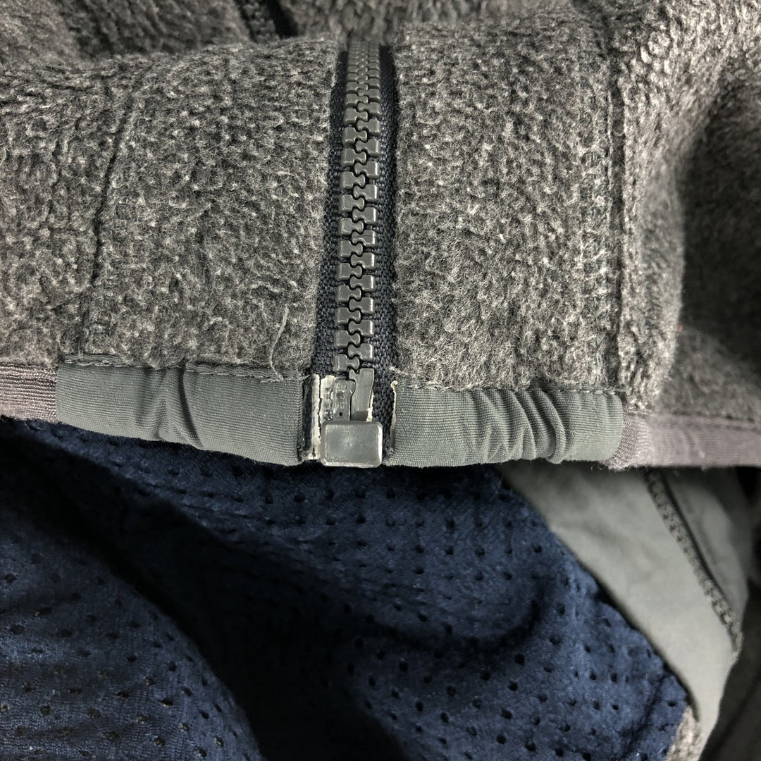00'S Patagonia fleece jacket made in USA, men's size L unclear gray type Vintage Second Hand