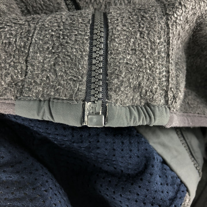 00'S Patagonia fleece jacket made in USA, men's size L unclear gray type Vintage Second Hand