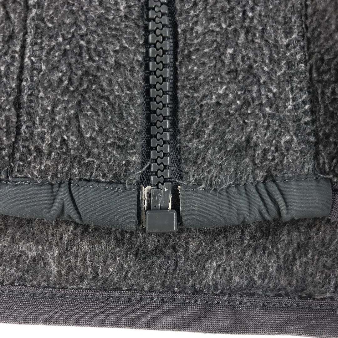 00'S Patagonia fleece jacket made in USA, men's size L unclear gray type Vintage Second Hand