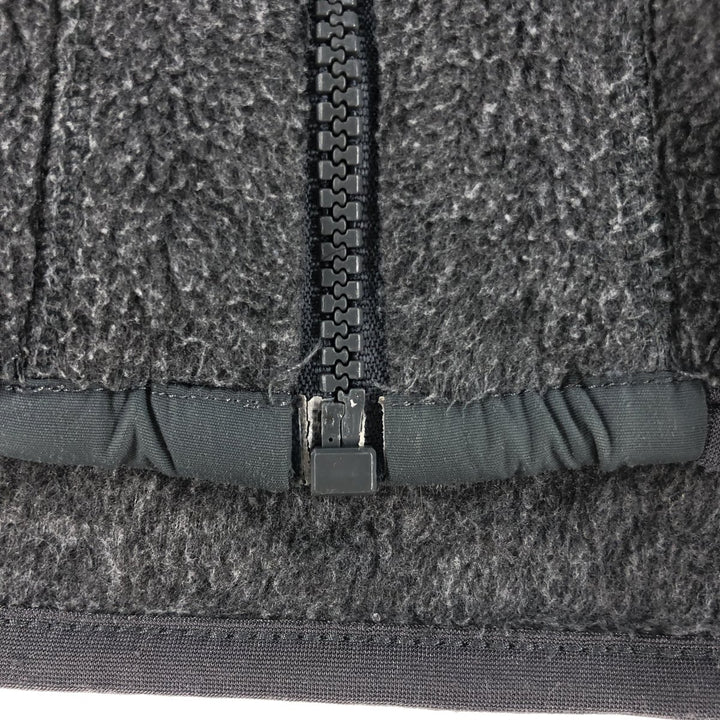 00'S Patagonia fleece jacket made in USA, men's size L unclear gray type Vintage Second Hand
