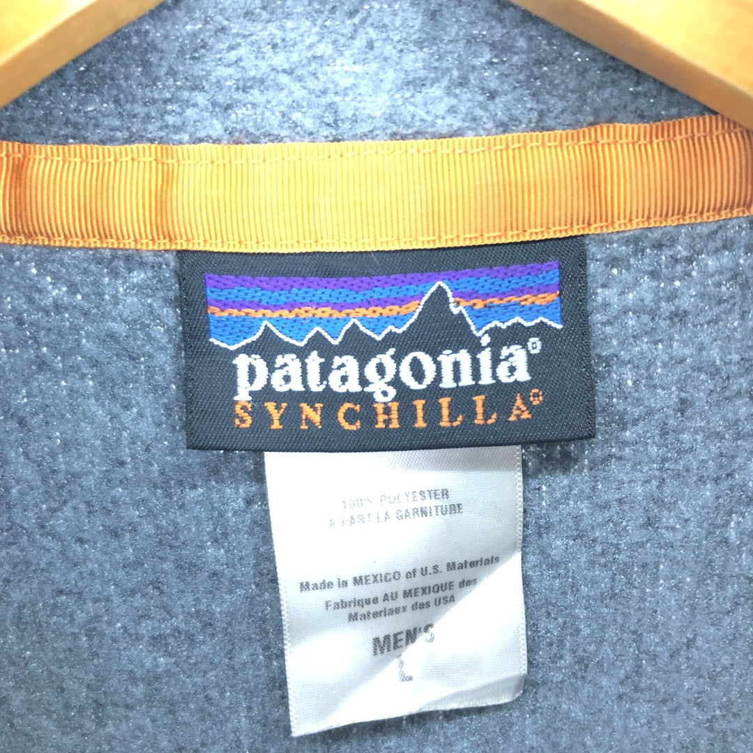 00'S Patagonia SYNCHILLA 11411F8 fleece jacket, men's size L / eaa413117