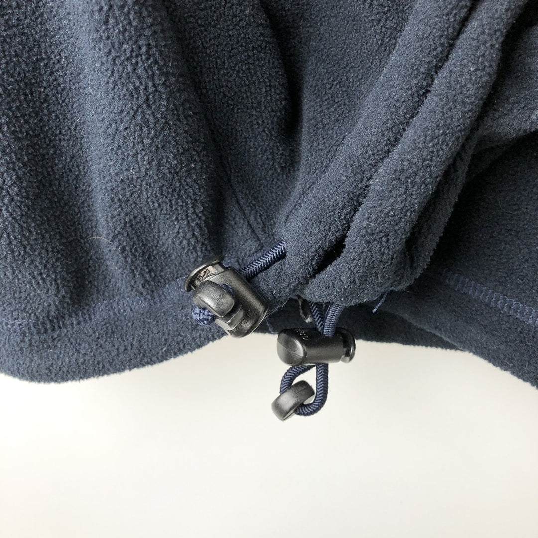 Vintage 90'S Tommy Hilfiger Half-Zip Fleece Pullover, Men's Size L polyester navy blue type Vintage Second Hand