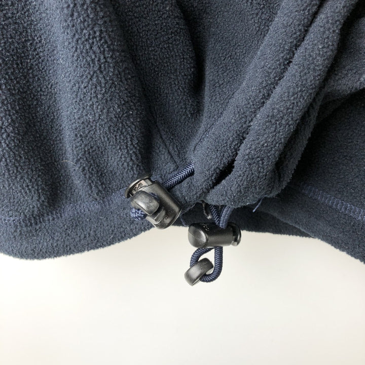 Vintage 90'S Tommy Hilfiger Half-Zip Fleece Pullover, Men's Size L polyester navy blue type Vintage Second Hand