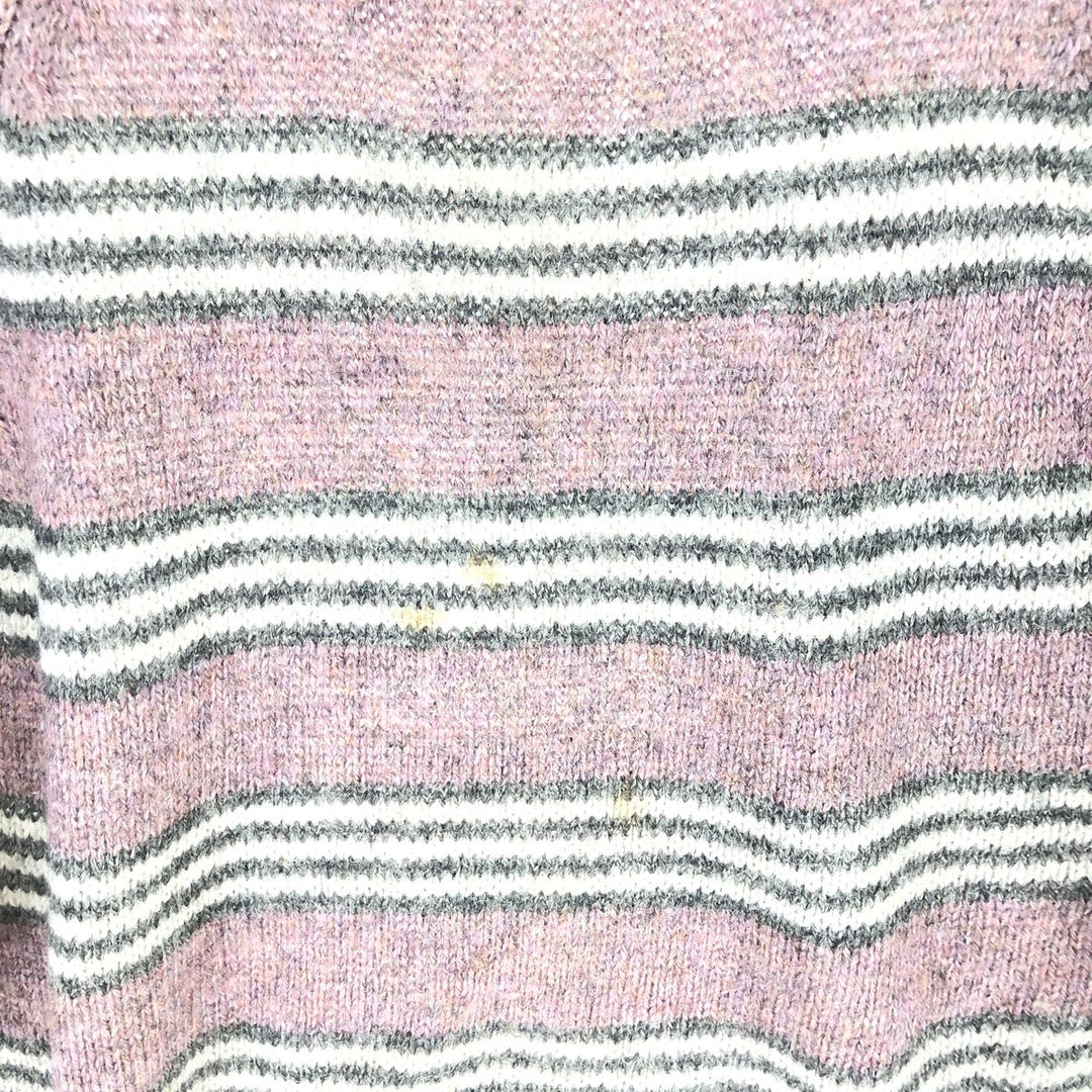 80'S McGREGOR Multi-border Wool Knit Sweater Men's XL Vintage /eaa413155