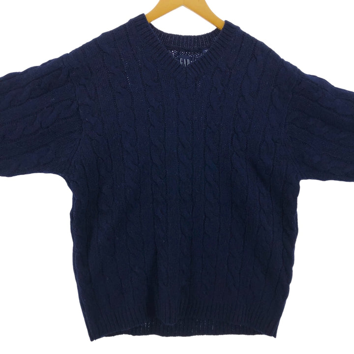 90'S GAP Old Gap V-neck wool knit sweater Men's L size Vintage / eaa413167