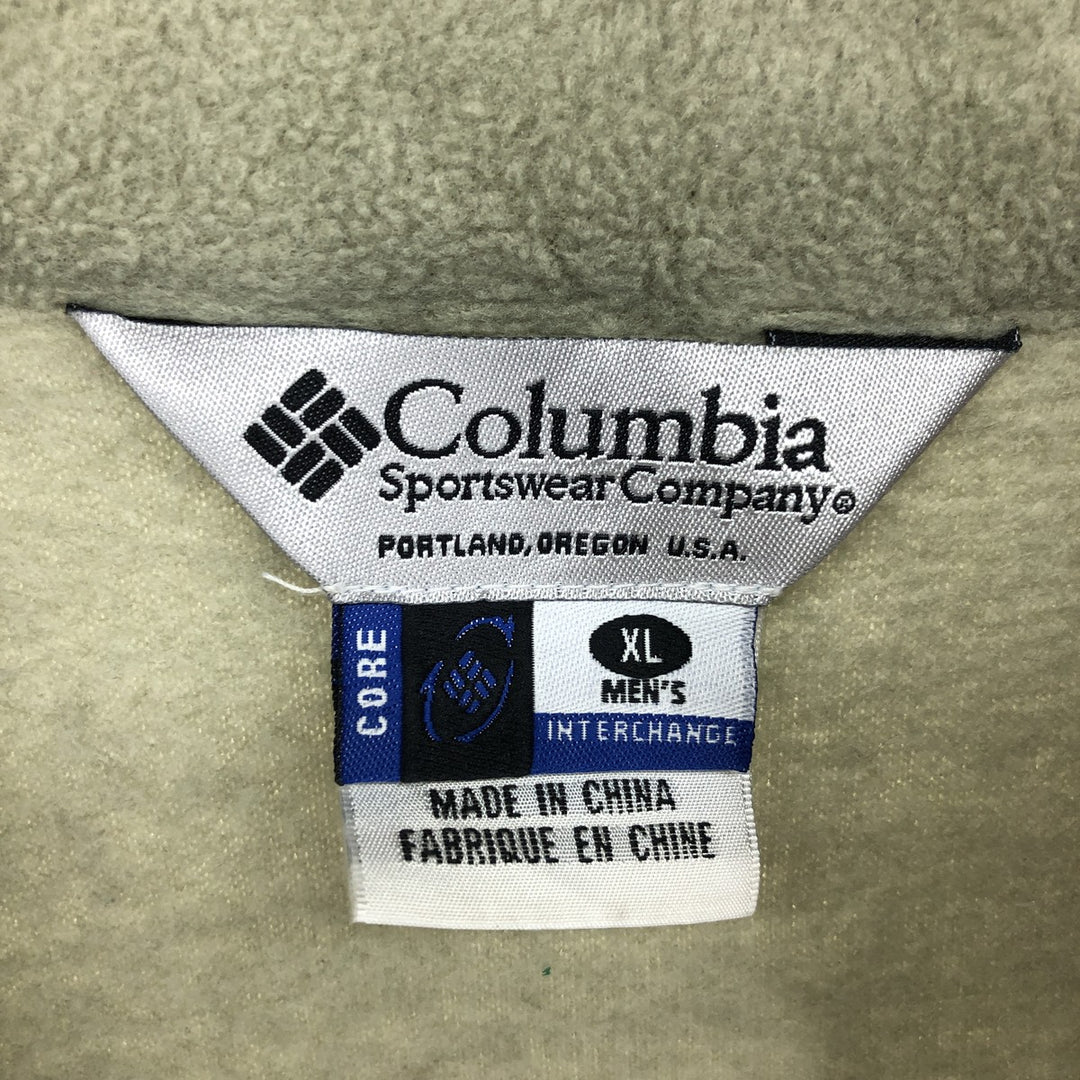 Columbia fleece jacket, men's XL size / eaa413225