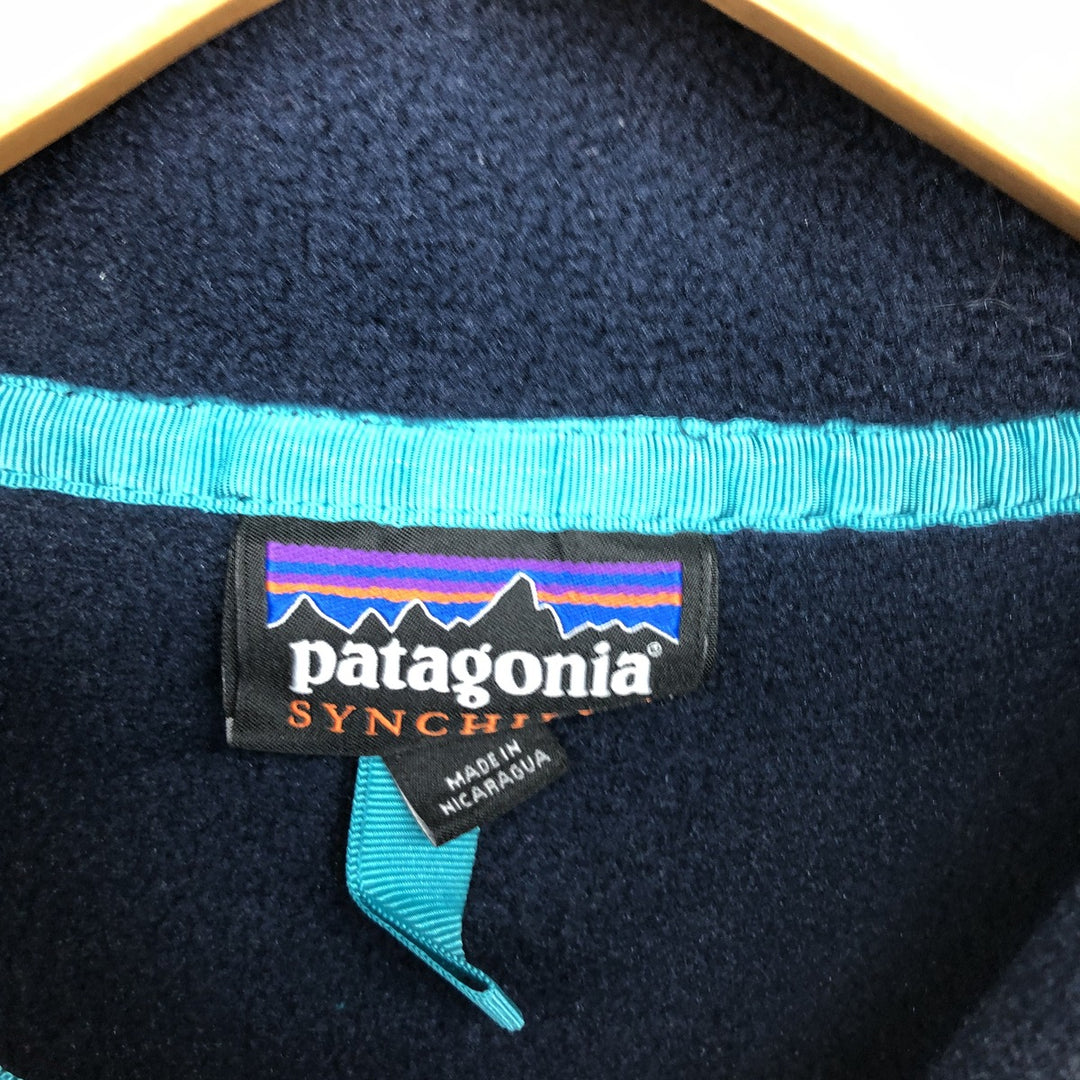 Patagonia SYNCHILLA Lightweight Synchilla Snap T 25580FA16 Half Snap Fleece Pullover Men's L equivalent /eaa413231