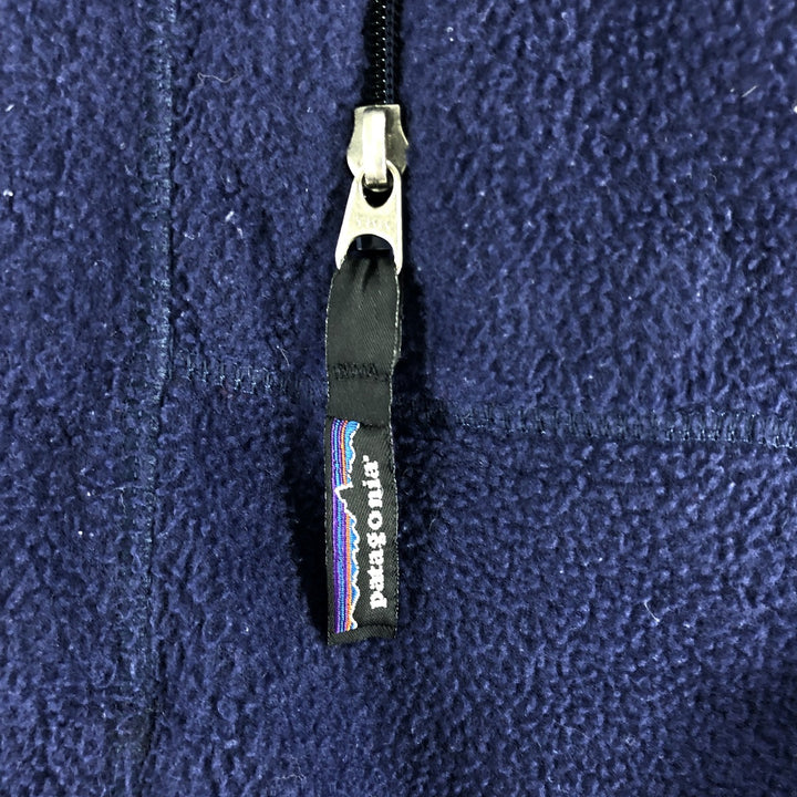 00'S Patagonia SYNCHILLA 25410 fleece jacket made in USA, size M for men polyester purple type Vintage Second Hand