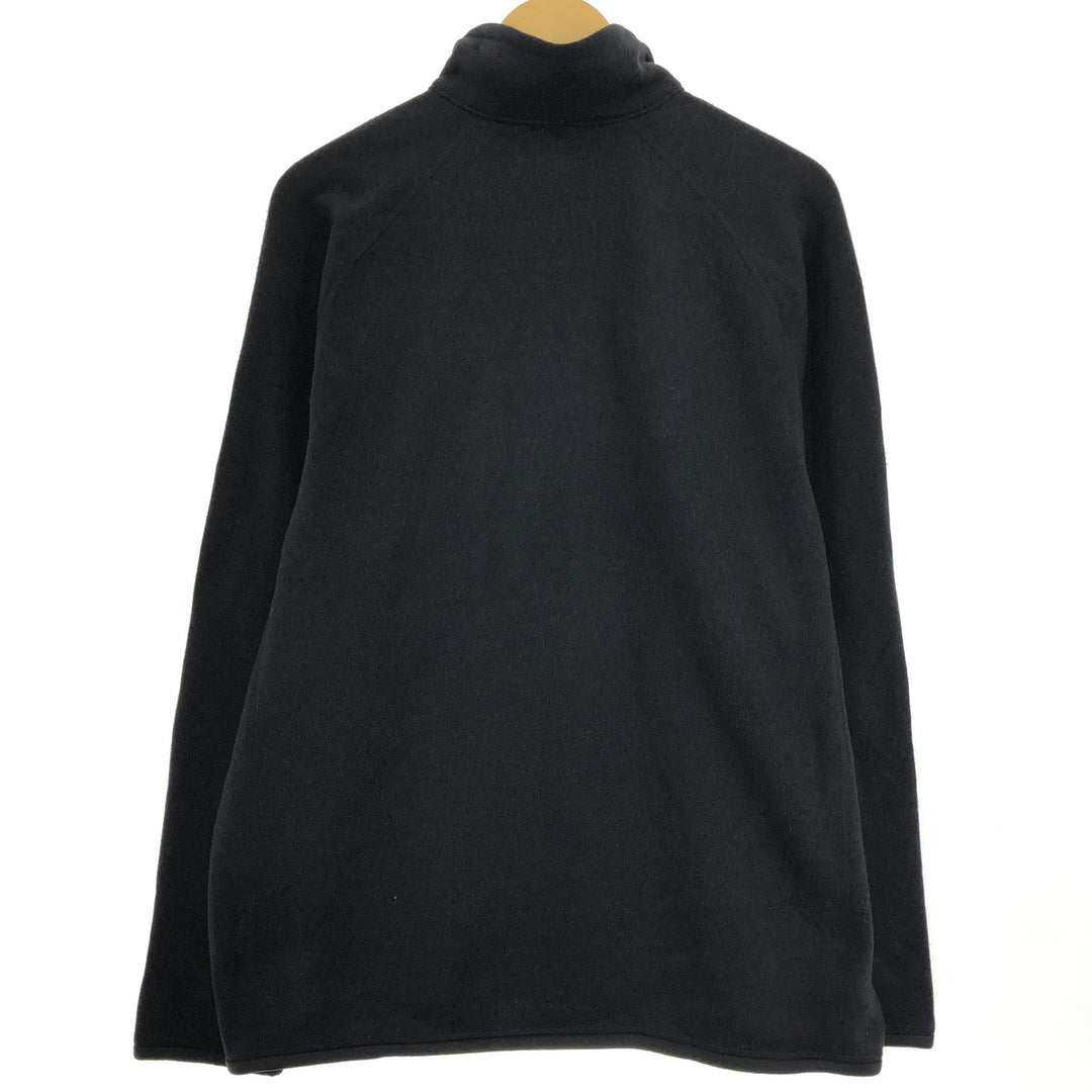 Patagonia Better Sweater Jacket 25523FA19 Fleece Jacket, Men's XL polyester black type Vintage Second Hand