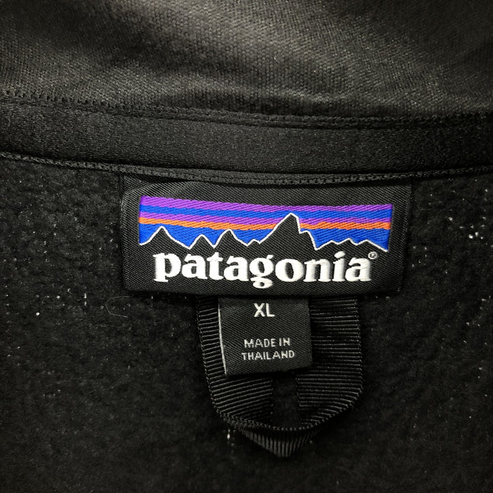 Patagonia Better Sweater Jacket 25523FA19 Fleece Jacket, Men's XL polyester black type Vintage Second Hand