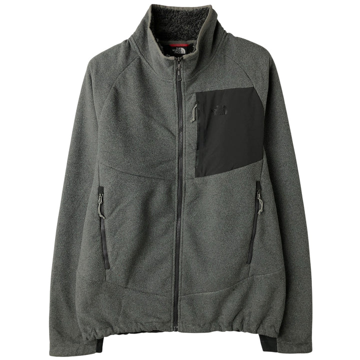 The North Face fleece jacket, size M, men's polyester gray type Vintage Second Hand