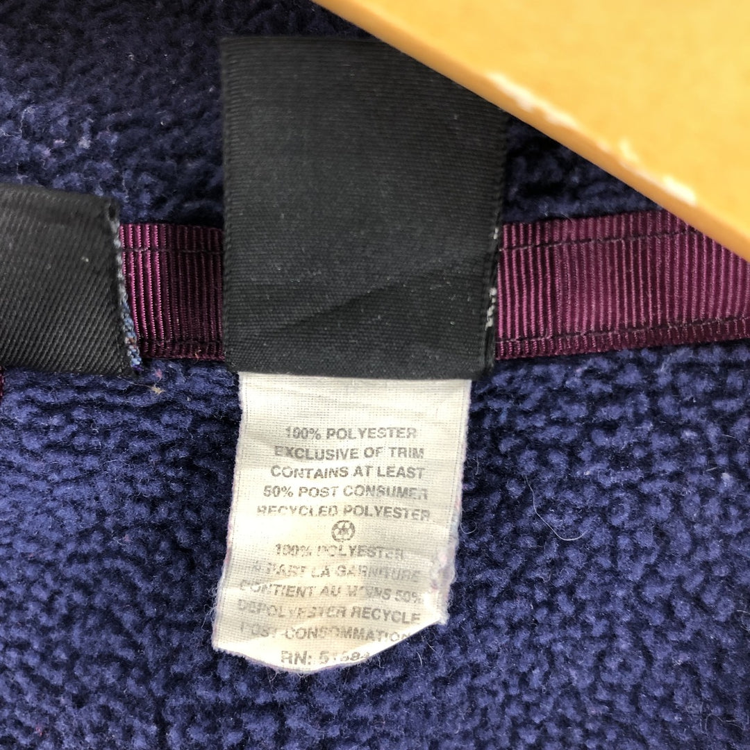 00'S Patagonia SYNCHILLA 25410F4 fleece jacket made in USA, men's size M polyester purple type Vintage Second Hand