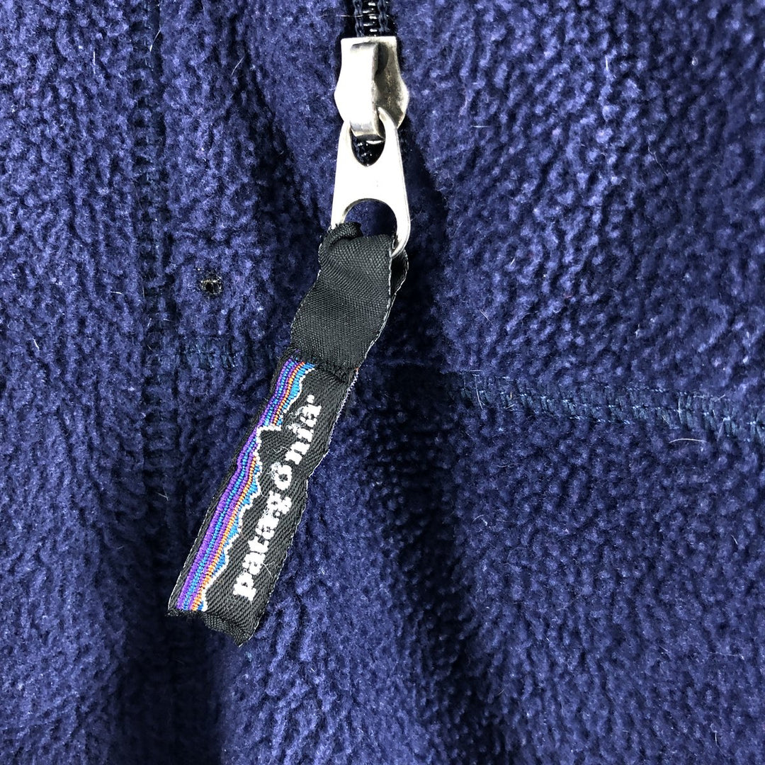 00'S Patagonia SYNCHILLA 25410F4 fleece jacket made in USA, men's size M polyester purple type Vintage Second Hand