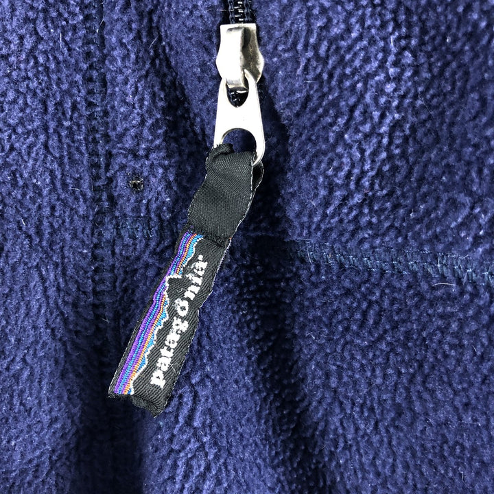 00'S Patagonia SYNCHILLA 25410F4 fleece jacket made in USA, men's size M polyester purple type Vintage Second Hand