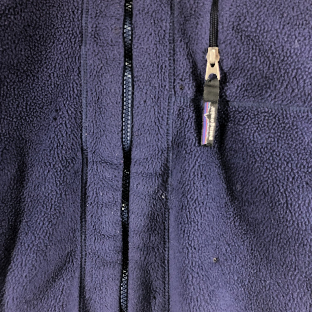 00'S Patagonia SYNCHILLA 25410F4 fleece jacket made in USA, men's size M polyester purple type Vintage Second Hand