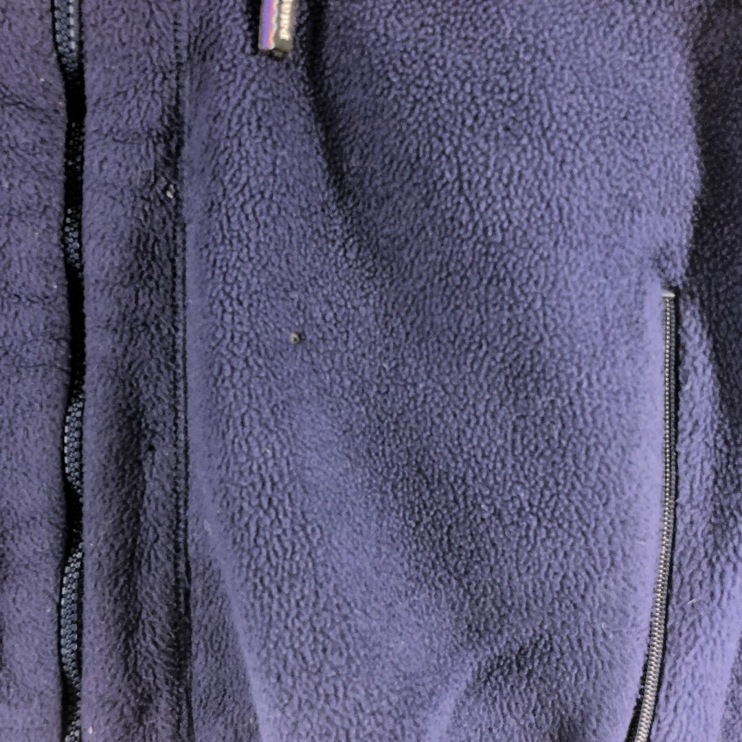 00'S Patagonia SYNCHILLA 25410F4 fleece jacket made in USA, men's size M polyester purple type Vintage Second Hand