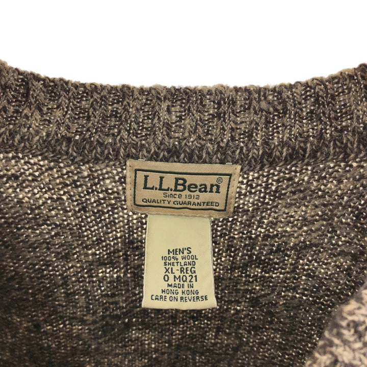 LLBean wool knit sweater, men's XL size /eaa413348