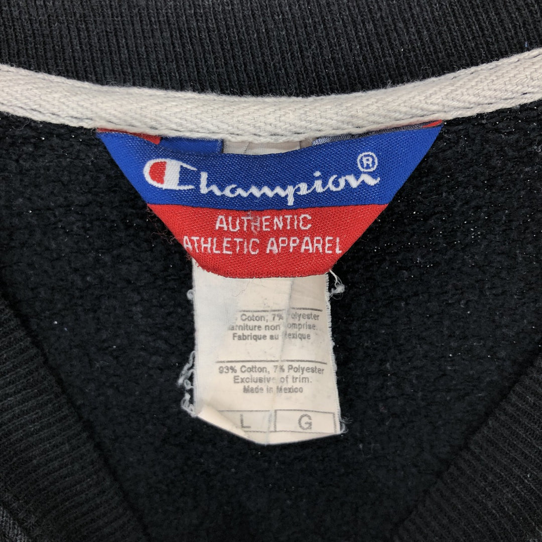 90'S Champion Authentic Athletic Apparel One Point Logo Sweatshirt Trainer Men's L Vintage /eaa413363