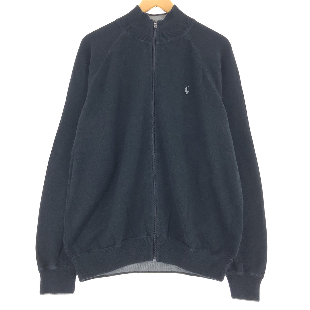 Ralph Lauren POLO RALPH LAUREN Cotton knit full zip sweater Men's L equivalent / eaa413415