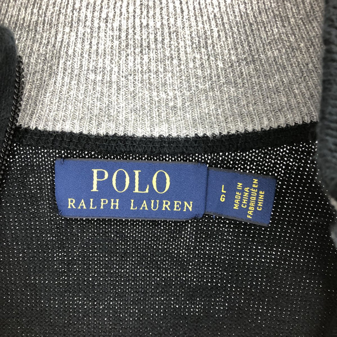 Ralph Lauren POLO RALPH LAUREN Cotton knit full zip sweater Men's L equivalent / eaa413415