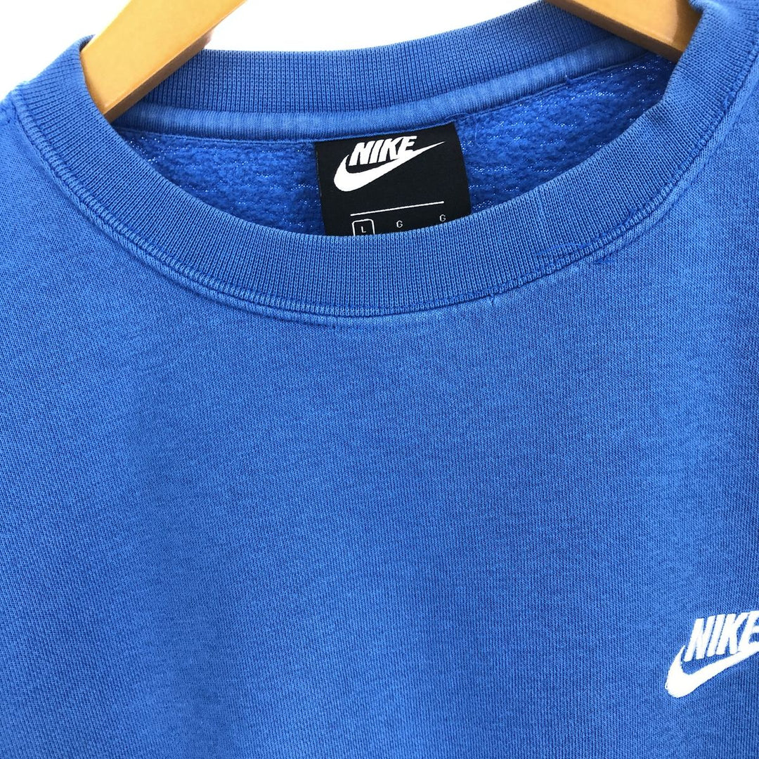 Nike NIKE One Point Logo Sweatshirt Trainer Men's L size / eaa413417