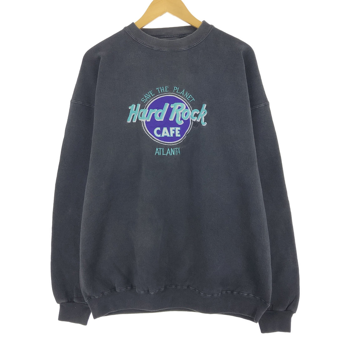 90'S Hard Rock Cafe HARD ROCK CAFE Advertising Sweatshirt Trainer Made in USA Vintage / eaa413436