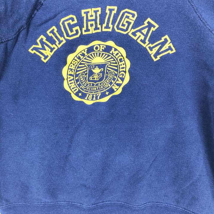 80'S Velva Sheen Michigan University College Sweatshirt, Made in USA, Women's M, Vintage /eaa413464