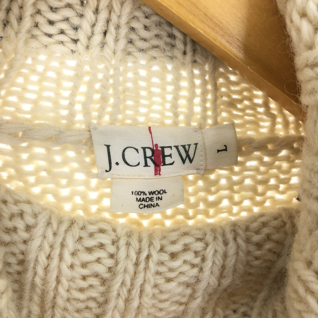 90'S J.Crew turtleneck wool knit sweater, men's size L, vintage / eaa413488