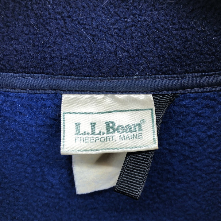 80'S LLBean Half Zip Fleece Pullover Men's XXL /eaa413506