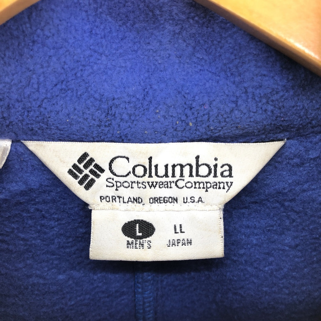 00'S Columbia Titanium nylon x fleece jacket, men's size L / eaa413727