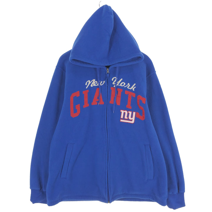 NFL NEWYORK GIANTS New York Giants Fleece Full Zip Hoodie Men's L size / eaa413728