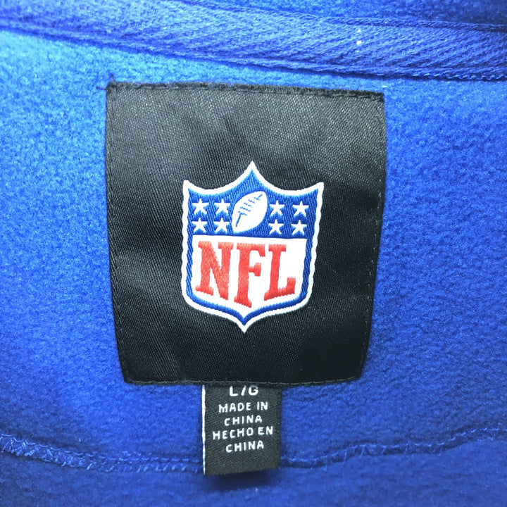 NFL NEWYORK GIANTS New York Giants Fleece Full Zip Hoodie Men's L size / eaa413728