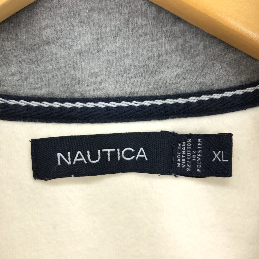 NAUTICA Half Zip Sweatshirt Trainer Men's XL /eaa413807