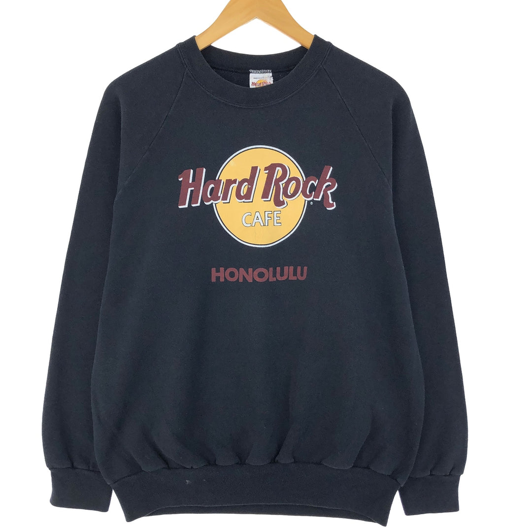 90'S Hard Rock Cafe Honolulu Advertising Sweatshirt, Made in USA, Men's XL, Vintage /eaa413809