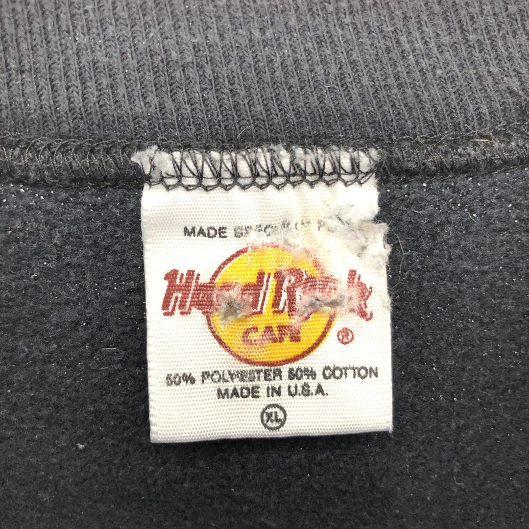 90'S Hard Rock Cafe Honolulu Advertising Sweatshirt, Made in USA, Men's XL, Vintage /eaa413809