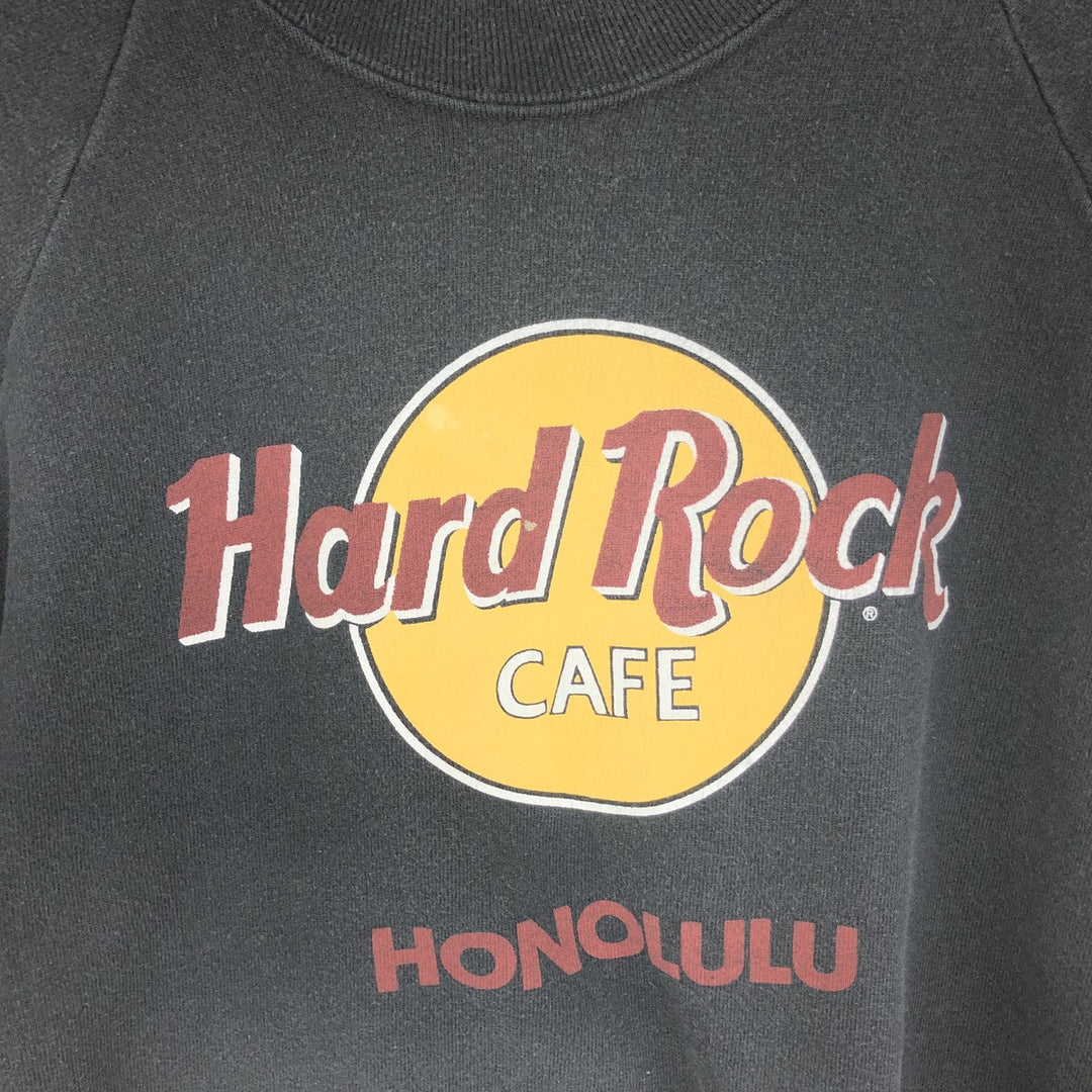 90'S Hard Rock Cafe Honolulu Advertising Sweatshirt, Made in USA, Men's XL, Vintage /eaa413809