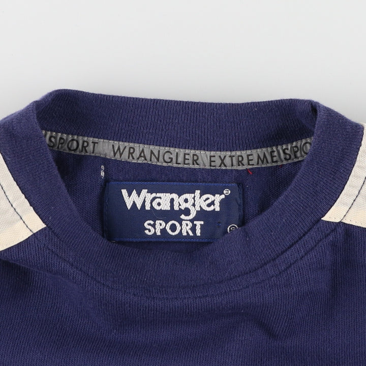 90'S Wrangler SPORT T-shirt with switching, long sleeves, men's, S, vintage /eaa413836