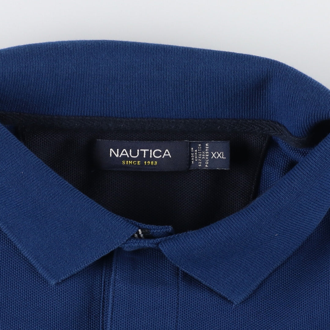 NAUTICA Long Sleeve Polo Shirt Men's XXL /eaa413894