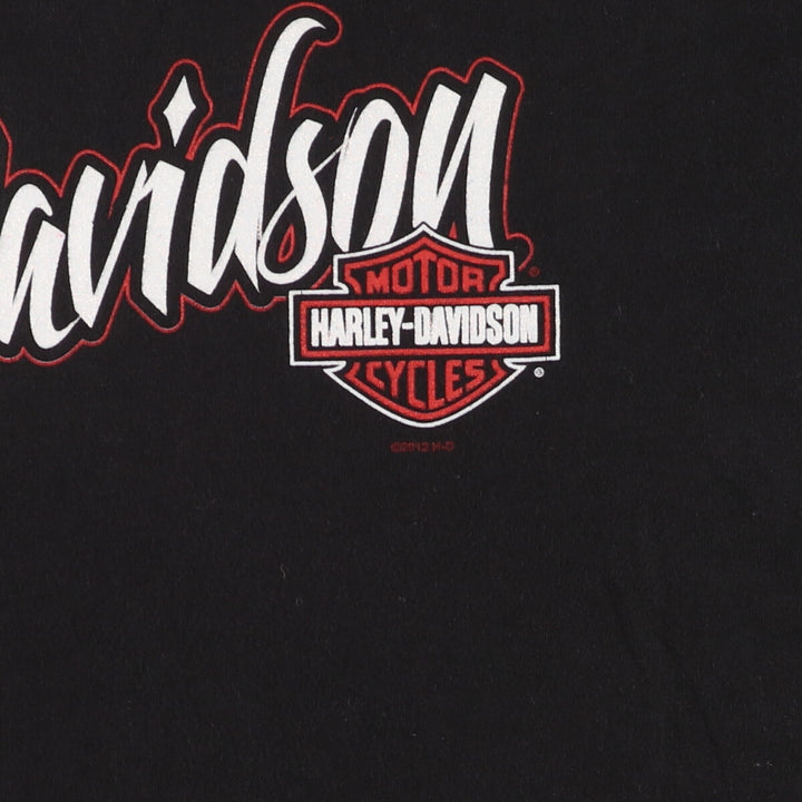 Harley-Davidson Motorcycle Bike T-shirt Made in USA Women's L /eaa413923