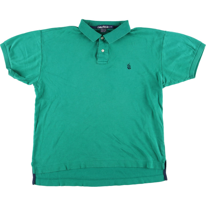 NAUTICA Short Sleeve Polo Shirt Men's L /eaa413935