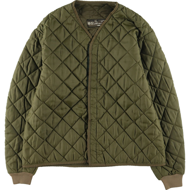 70'S Dutch military genuine military liner jacket 88-92 men's S vintage /eaa414133