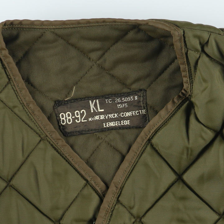 70'S Dutch military genuine military liner jacket 88-92 men's S vintage /eaa414133