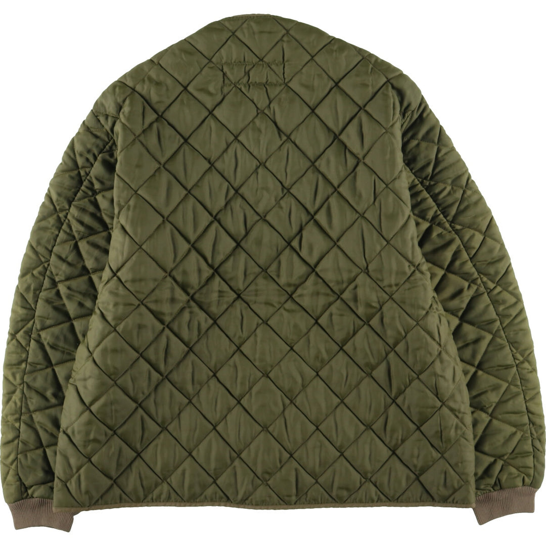 1970'S Dutch Army Military Liner Jacket, Size M, Men's, 1996-100, Vintage unclear Khaki type sage green Vintage Second Hand