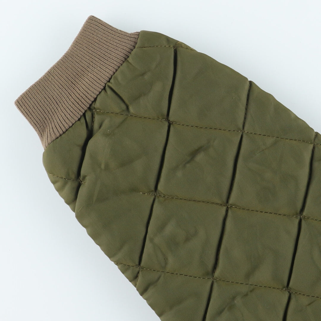 1970'S Dutch Army Military Liner Jacket, Size M, Men's, 1996-100, Vintage unclear Khaki type sage green Vintage Second Hand