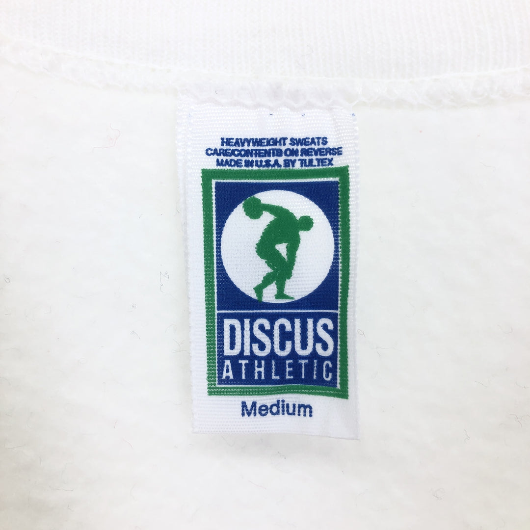 90'S DISCUS ATHLETIC plain blank sweatshirt, made in USA, men's M, vintage /eaa414272