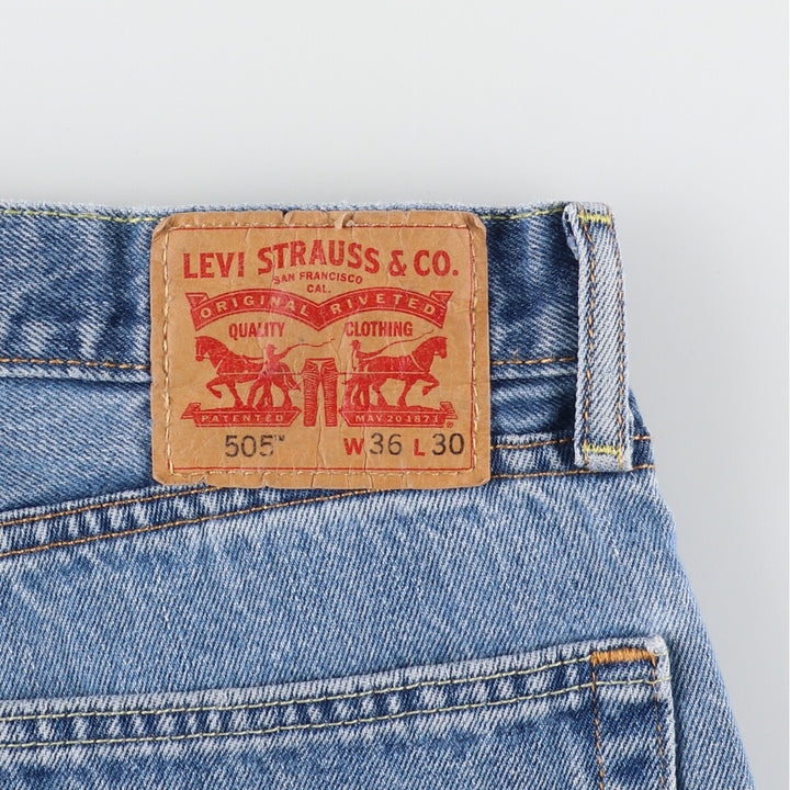 Levi's 505 tapered denim pants for men, w36 / eaa414369