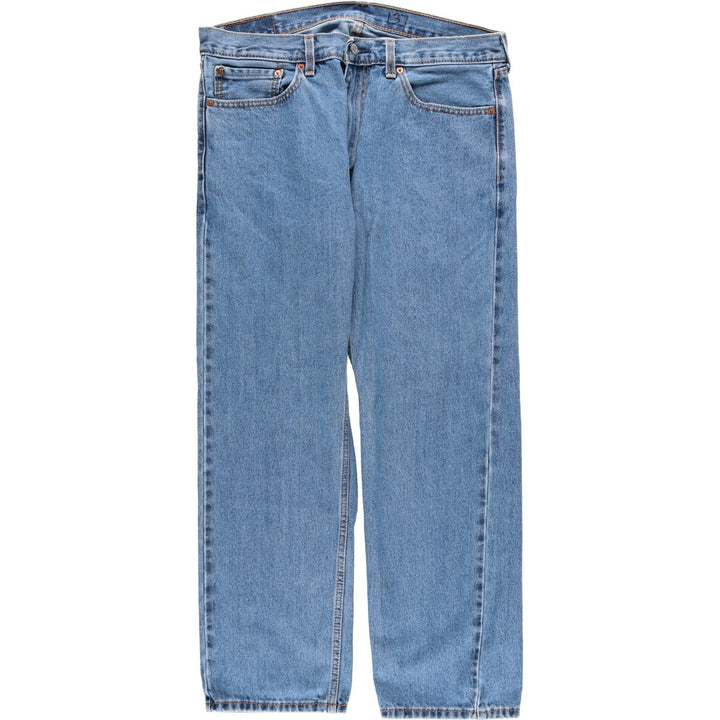 Levi's 505 tapered denim pants for men, size w35 / eaa414371