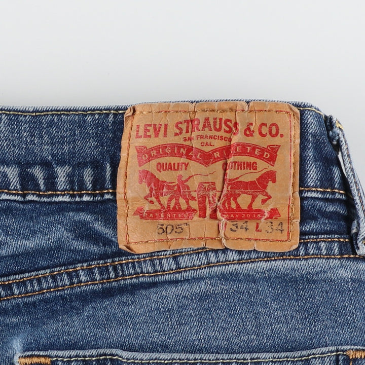 Levi's 505 tapered denim pants for men w31 / eaa414373