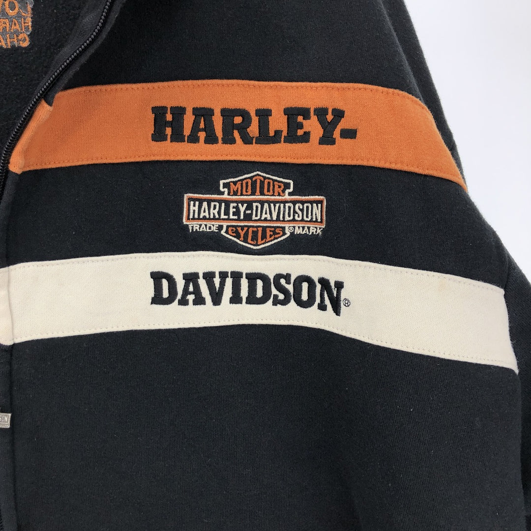 90s~00'S Harley-Davidson Full Zip Sweatshirt, Men's XL /eaa414397